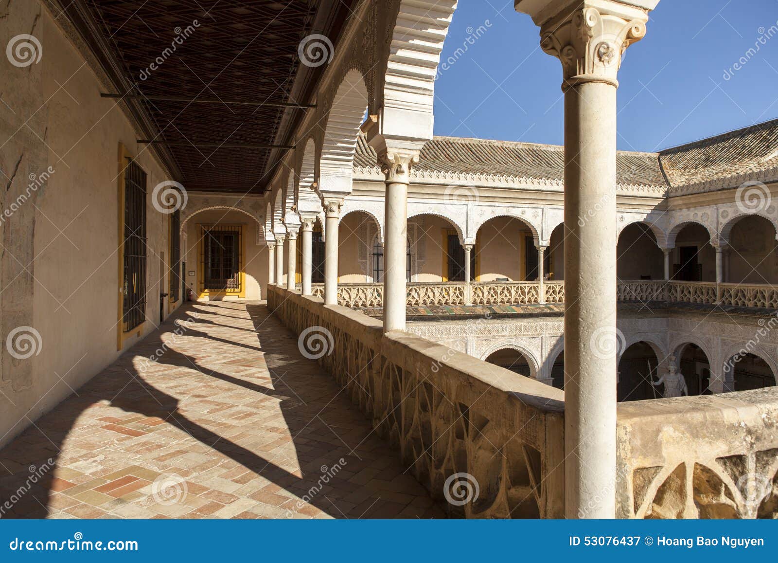 casa de pilatos palace in seville, spain